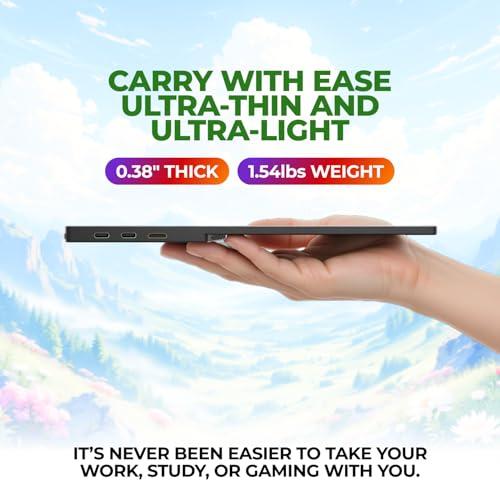 AOC 16T20 Portable Monitor 15.6 Inch FHD 1920x1080, IPS Pan — image 6