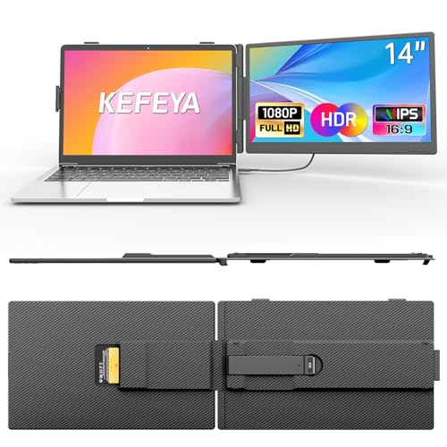 KEFEYA Laptop Screen Extender, 14'' Portable Monitor for Lapto — image 2