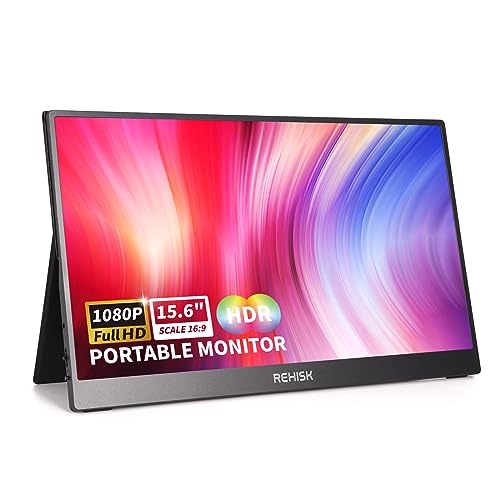ReHisk Portable Monitor 15.6'' FHD 1080P IPS Eye Care Computer — image 2