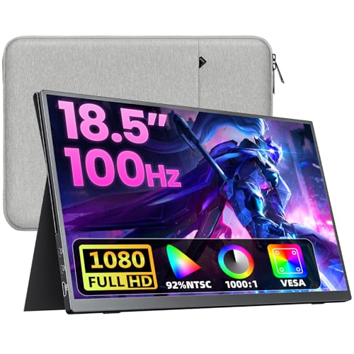 Upperizon Large Portable Monitor 18.5 inch FHD 1920x1080p 100Hz 1 — image 2