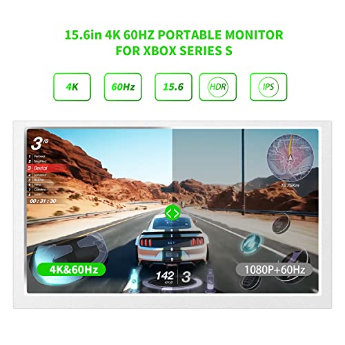 G-STORY - 15.6 Inch Portable Monitor for Xbox Series S 4K IPS D — image 5