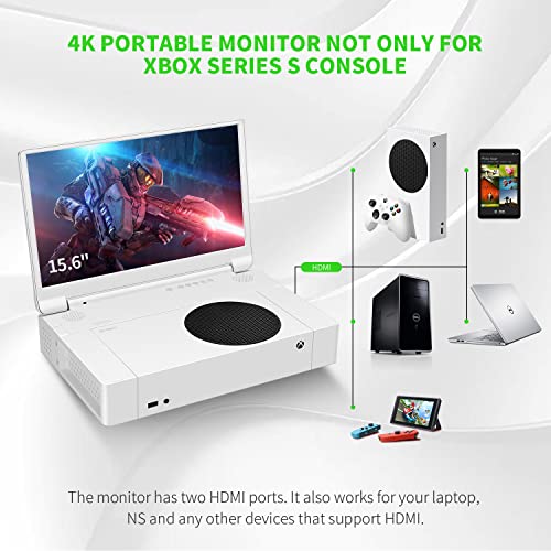 G-STORY - 15.6 Inch Portable Monitor for Xbox Series S 4K IPS D — image 6