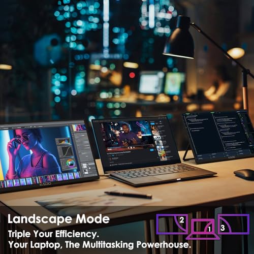 Kado Dual Portable Monitor Setup — image 3