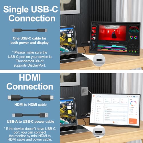 IBW Small Portable Monitor 10.5" 500 Nits 2000:1 FHD 1280P  — image 4
