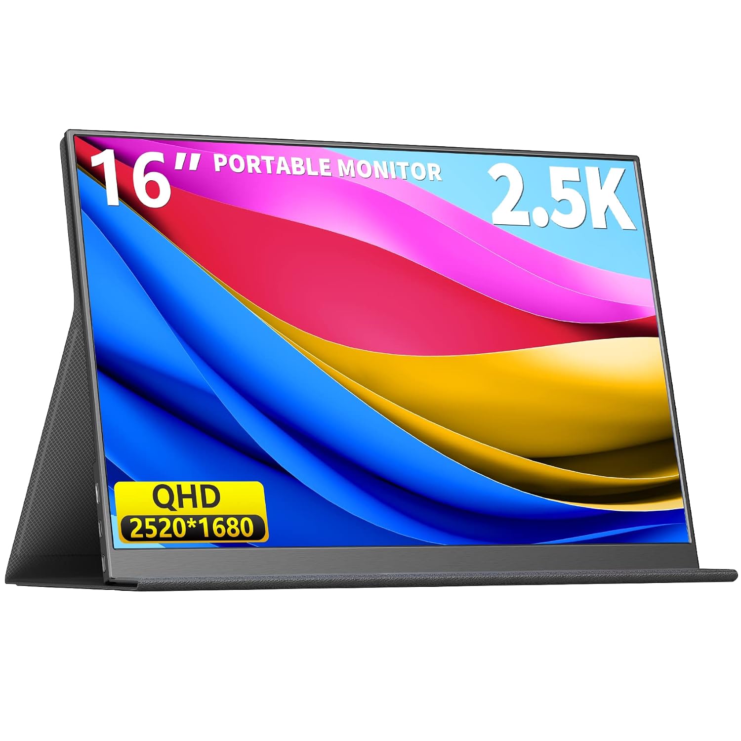 MagicRaven 2.5K Portable Gaming Monitor, 16" 2520x1680 1500:1 IPS