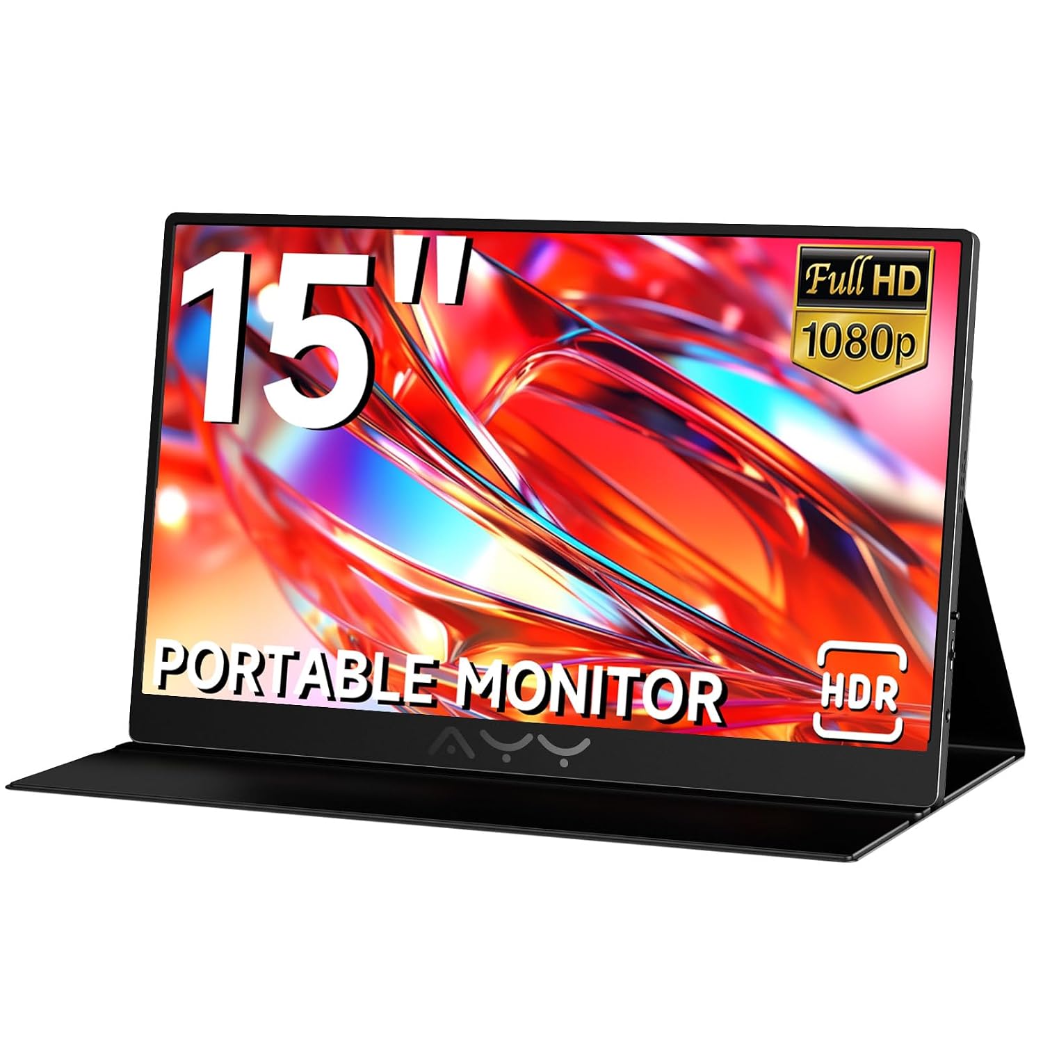 AYY Portable Monitor for Laptop 15 Inch, FHD 1080P USB-C HD